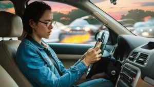 IS TEXTING WHILE DRIVING GROSS NEGLIGENCE IN NC?