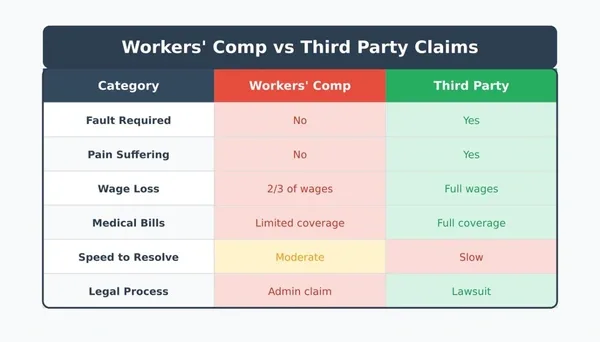 Workers-Comp-vs-Third-Party-Claims